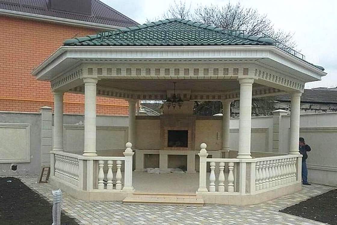 Дома из дагестанского камня 